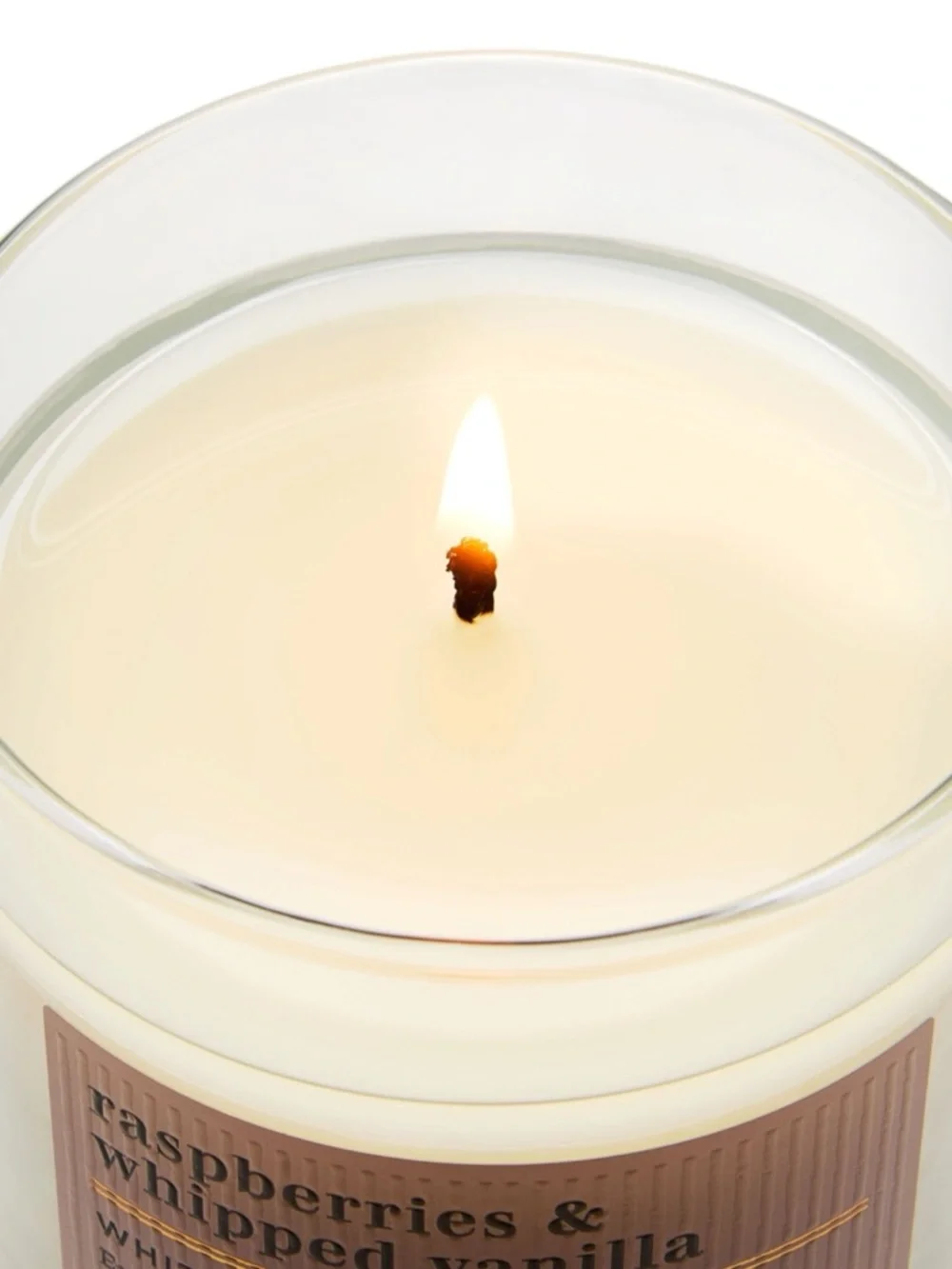 Bath & Body Works RASPBERRIES & WHIPPED VANILLA Single-Wick Candle X 2 - Picture 3 of 5